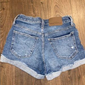 J. Crew Mercantile High Rise Jean shorts